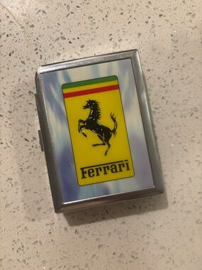 Ferrari cigarette case.